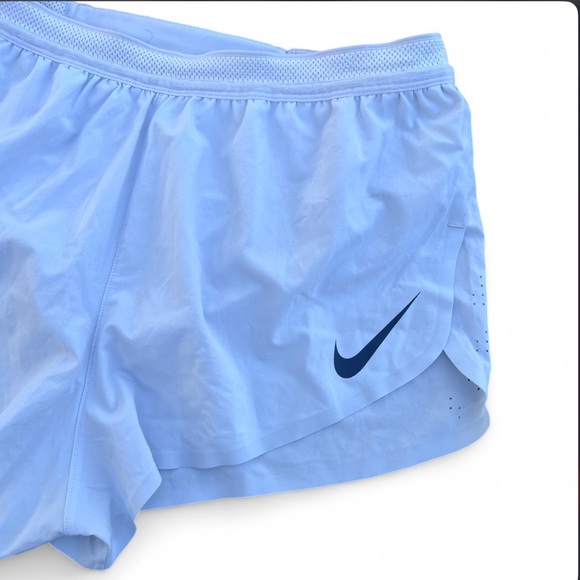Nike Women's Aeroswift Dri-FIT ADV 4” White Shorts Size M - Picture 2 of 8